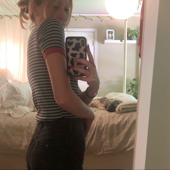 Striped short sleeve urban shirt - Picture 2 of 5